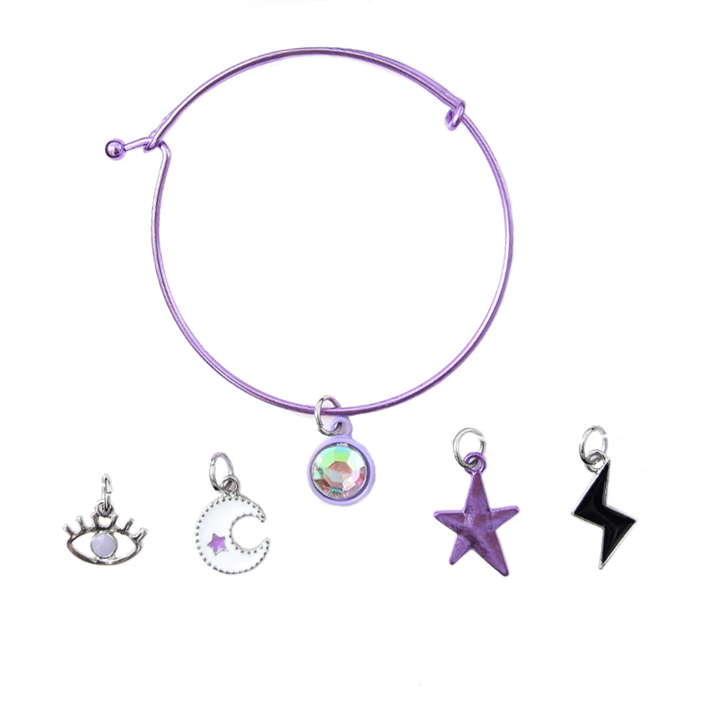 European and American children simple creative replacement pendant bracelet