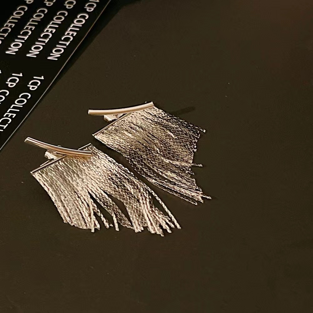French cool retro tassel earrings